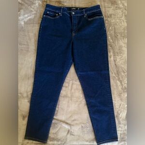 Ralph Lauren Dark Blue Straight Leg Jeans